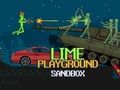 Leikur Lime leikvöllur sandkassi  á netinu