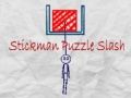 Leikur Stickman Puzzle Slash á netinu