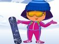 Leikur Dora Ski Winter Dressup á netinu