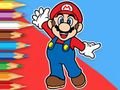Leikur Litabók: Mario Happy Skating  á netinu
