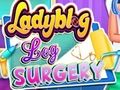 Leikur Ladybug fótaaðgerð  á netinu
