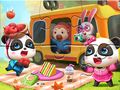 Leikur Jigsaw þraut: Little Panda Picnic á netinu
