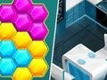Leikur Hexa Blast Game Þraut  á netinu