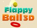 Leikur Flappy Ball 3d á netinu