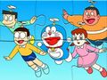 Leikur Jigsaw þraut: Doraemon Flying á netinu