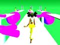 Leikur Girly Race Runner á netinu