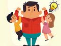 Leikur Kids Quiz: Hvað veist þú um feðradaginn?  á netinu