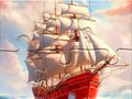 Leikur Jigsaw Puzzle: Hvítur seglbátur  á netinu