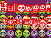 Leikur Halloween blokk hrun á netinu