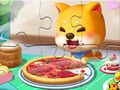 Leikur Jigsaw þraut: Pizzuhundur á netinu