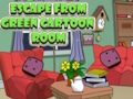 Leikur Flýja frá Green Cartoon Room  á netinu