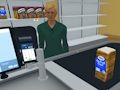 Leikur Simulator í matvöruverslun á netinu