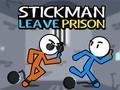 Leikur Stickman yfirgefa fangelsið  á netinu