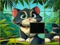 Leikur Cat Puzzle rennibraut á netinu