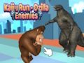 Leikur Kaiju Run - Dzilla óvinir á netinu