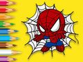 Leikur Litabók: Baby Spiderman  á netinu