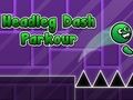 Leikur Headleg Dash Parkour á netinu