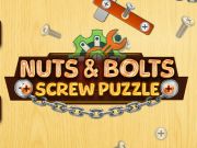 Leikur Wood Bolts Hnetur Skrúfa Pin Puzzle  á netinu