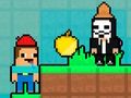 Leikur Noob vs Hacker Gold Apple á netinu