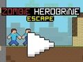 Leikur Zombie Herobrine flýja á netinu