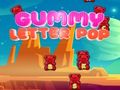 Leikur Gummy Letter Pop á netinu