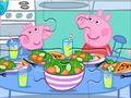 Leikur Jigsaw þraut: Peppa kvöldmatartími á netinu