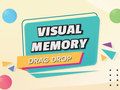 Leikur Sjónminni Drag Drop  á netinu