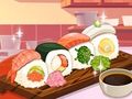 Leikur Roxie's Kitchen Sushi Roll á netinu