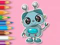 Leikur Litabók: Smile Robot  á netinu