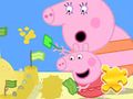 Leikur Jigsaw þraut: Peppa Pig Making Sand á netinu