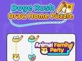 Leikur Doge Rush: Draw Home Puzzle  á netinu