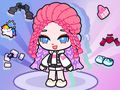Leikur Fashionista Avatar Studio klæða sig upp  á netinu