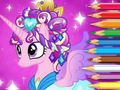 Leikur Litabók: Pony Princess  á netinu