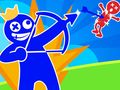 Leikur Rauðar og bláar Stickman njósnaþrautir 2  á netinu