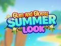 Leikur Glam og glansandi sumarútlit  á netinu