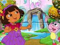 Leikur Jigsaw þraut: Dora Wonderland á netinu