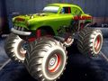 Leikur Monster Trucks Sky glæfrabragð  á netinu