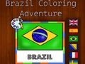 Leikur Brasilíu litaævintýri  á netinu