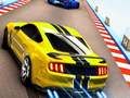 Leikur Ómögulegt Car Stunt Sky Stunts  á netinu