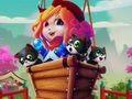 Leikur Bjargaðu köttunum Bubble Shooter á netinu