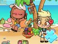 Leikur Jigsaw þraut: Avatar World Sunbathing á netinu