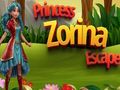 Leikur Zorina prinsessa flýja  á netinu