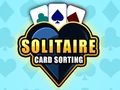 Leikur Solitaire Card Sort Puzzle á netinu