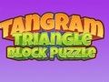 Leikur Tangram Triangle Block Puzzle á netinu