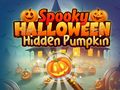 Leikur Spooky Halloween falinn grasker á netinu