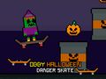 Leikur Obby Halloween Danger Skate á netinu Leikur Obby Halloween Danger Skate á netinu