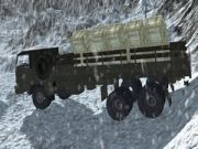 Leikur Cargo Truck Montain hermir  á netinu