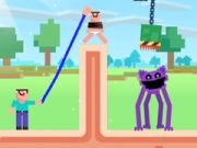Leikur Noob Rocket Punch á netinu
