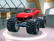 Leikur Monster Truck Extreme glæfrabragð  á netinu