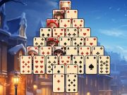 Leikur Jólatré Solitaire  á netinu